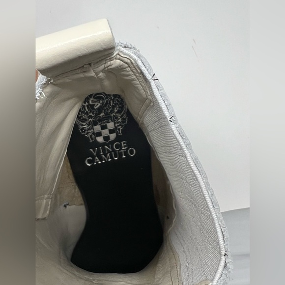 White Vince Camino leather boots in size 6.5 - Picture 6 of 7